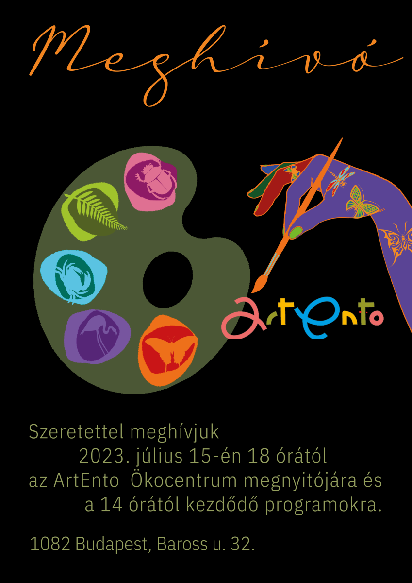 ArtEnto Ökocentrum Grand Opening Invitation