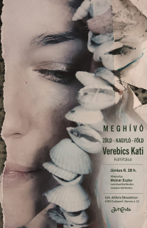Verebics Kati FÖLD – KAGYLÓ -ZÖLD megnyitó